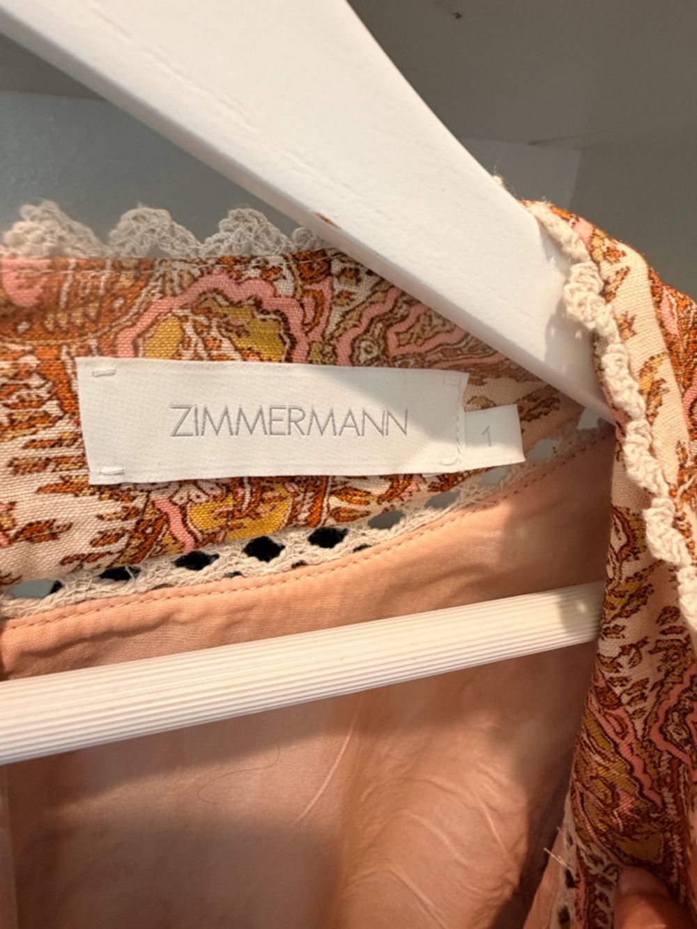 Zimmermann Multi-Color Paisley Patchwork Long-Sleeve Maxi Dress - Picture 6 of 7